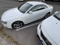 Usata Audi A5 Ambition 190 CV (139 kW) 2010 Bianco Coupé