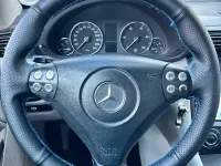 Usata Mercedes C200 Elegance 122 CV (89 kW) 2005 Blu Coupé