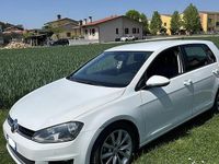 Usata VW Golf VII 110 CV (80 kW) 2015 Bianco Berlina