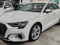 Usata Audi A3 Advanced 150 CV (110 kW) 2020 Bianco Berlina