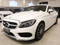 Usata Mercedes C220 Premium 170 CV (125 kW) 2018 Bianco Coupé