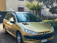 Usata Peugeot 206 68 CV (50 kW) 2005 Giallo Station wagon