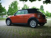 Usata Mini One Cabriolet 98 CV (72 kW) 2011 Rosso Cabrio