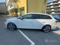 Usata Seat Leon ST Business 150 CV (110 kW) 2017 Bianco Station wagon
