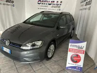 Usata VW Golf VII Business 110 CV (80 kW) 2018 Grigio scuro metallizzato Station wagon