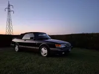 Usata Saab 900 Cabriolet 179 CV (131 kW) 1991 Nero Cabrio