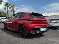 Usata Peugeot 308 GT 131 CV (96 kW) 2022 Rosso Berlina