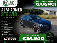 Usata Alfa Romeo Stelvio Sprint 190 CV (139 kW) 2022 Nero vulcano met SUV