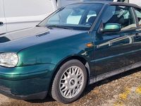 Usata VW Golf Cabriolet Trendline 75 CV (55 kW) 1998 Verde Cabrio