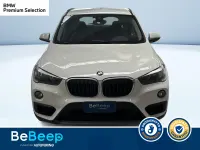 Usata BMW X1 Advantage 140 CV (102 kW) 2017 Bianco pastello SUV