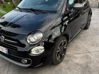 Usata Fiat 500 69 CV (50 kW) 2019 Nero Cabrio