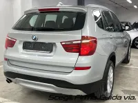Usata BMW X3 Advantage 150 CV (110 kW) 2017 Argento SUV