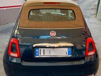 Usata Fiat 500 2018 Blu Cabrio