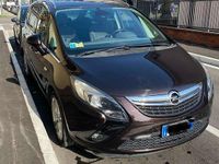 Usata Opel Zafira Tourer S 131 CV (96 kW) 2012 Marrone Monovolume