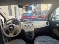 Usata Fiat 500 75 CV (55 kW) 2007 Bianco Utilitaria