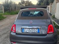 Usata Fiat 500C 69 CV (50 kW) 2017 Grigio Cabrio