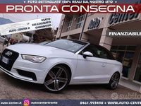 Usata Audi A3 Cabriolet Sport 150 CV (110 kW) 2016 Bianco Cabrio