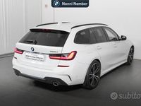 Usata BMW 320e M Sport 190 CV (139 kW) 2020 Bianco Station wagon