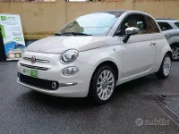 Usata Fiat 500C 95 CV (69 kW) 2017 Bianco Cabrio