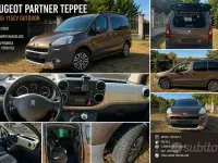 Usata Peugeot Partner Tepee Outdoor 115 CV (84 kW) 2014 Marrone Monovolume