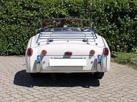 Usata Triumph TR3 98 CV (72 kW) 1957 Bianco Cabrio