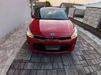Usata Kia Rio 101 CV (74 kW) 2018 Rosso Berlina