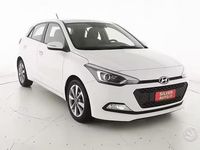 Usata Hyundai i20 GO! 75 CV (55 kW) 2016 Bianco Berlina