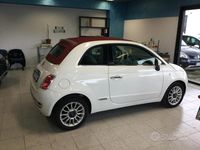 Usata Fiat 500C Rock 85 CV (62 kW) 2011 Bianco Cabrio
