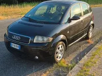 Usata Audi A2 Ambiente 90 CV (66 kW) 2004 Nero Utilitaria