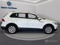 Usata VW Tiguan Life 131 CV (96 kW) 2023 Bianco SUV