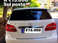 Usata Mercedes B220 2014 Bianco Monovolume