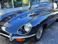 Usata Jaguar E-Type 245 CV (180 kW) 1969 Blu Cabrio