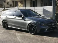 Usata Mercedes C220 Premium 194 CV (142 kW) 2018 Grigio Station wagon