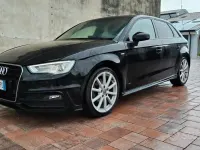 Usata Audi A3 110 CV (80 kW) 2015 Nero Berlina