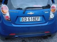 Usata Chevrolet Spark LT 82 CV (60 kW) 2010 Blu/azzurro Utilitaria