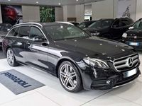 Usata Mercedes E400 Premium Plus 340 CV (250 kW) 2018 Nero Station wagon