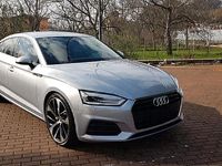 Usata Audi A5 190 CV (139 kW) 2017 Argento Coupé