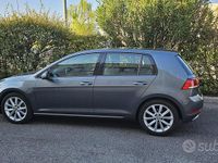 Usata VW Golf VII Highline 125 CV (91 kW) 2018 Grigio Berlina