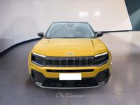 Usata Jeep Avenger Summit 110 CV (80 kW) 2024 Giallo SUV