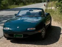Usata Mazda MX5 1996 Verde Cabrio