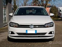 Usata VW Polo Trendline 90 CV (66 kW) 2021 Bianco Utilitaria