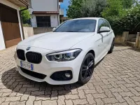Usata BMW 116 M Sport 109 CV (80 kW) 2019 Bianco Utilitaria