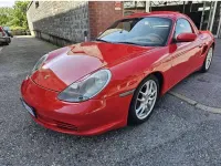 Usata Porsche 986 Boxster 228 CV (167 kW) 2004 Rosso Cabrio