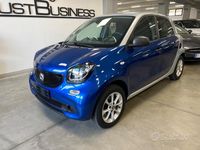 Usata Smart ForFour Passion 71 CV (52 kW) 2018 Blu/azzurro Utilitaria