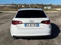 Usata Audi A3 Ambition 105 CV (77 kW) 2013 Bianco Berlina
