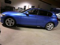 Usata BMW 118 M Sport 170 CV (125 kW) 2014 Blu Utilitaria