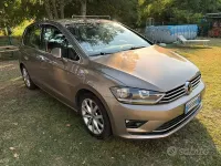 Usata VW Golf Sportsvan Highline 115 CV (84 kW) 2014 Marrone Monovolume