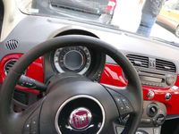 Usata Fiat 500 Lounge 69 CV (50 kW) 2009 Rosso Cabrio