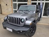 Usata Jeep Wrangler Unlimited Sahara 199 CV (146 kW) 2019 Grigio SUV