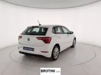 Usata VW Polo Style 95 CV (69 kW) 2023 Bianco Utilitaria